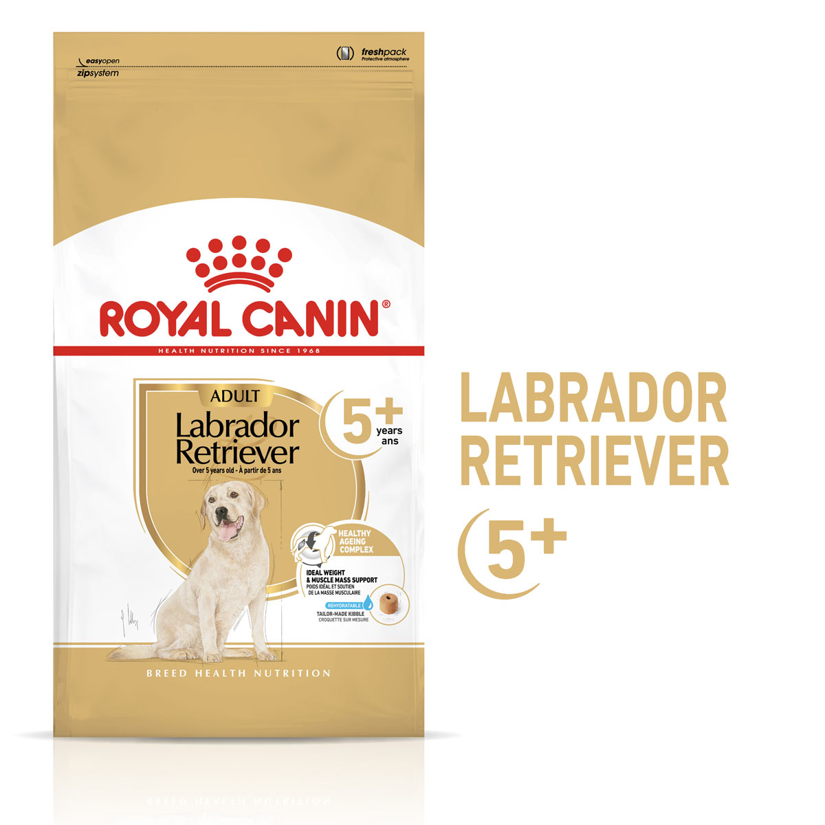 ROYAL CANIN Labrador Retriever Adult 5+ Trockenfutter für Hunde ab 5 Jahren 2x12kg