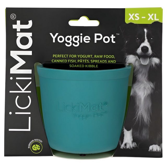 LickiMat Futterbehälter Yoggie Pot turquoise