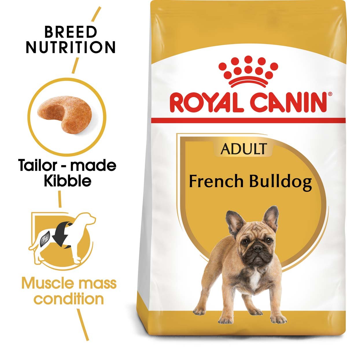 ROYAL CANIN French Bulldog Adult Hundefutter trocken für Französische Bulldoggen 3kg