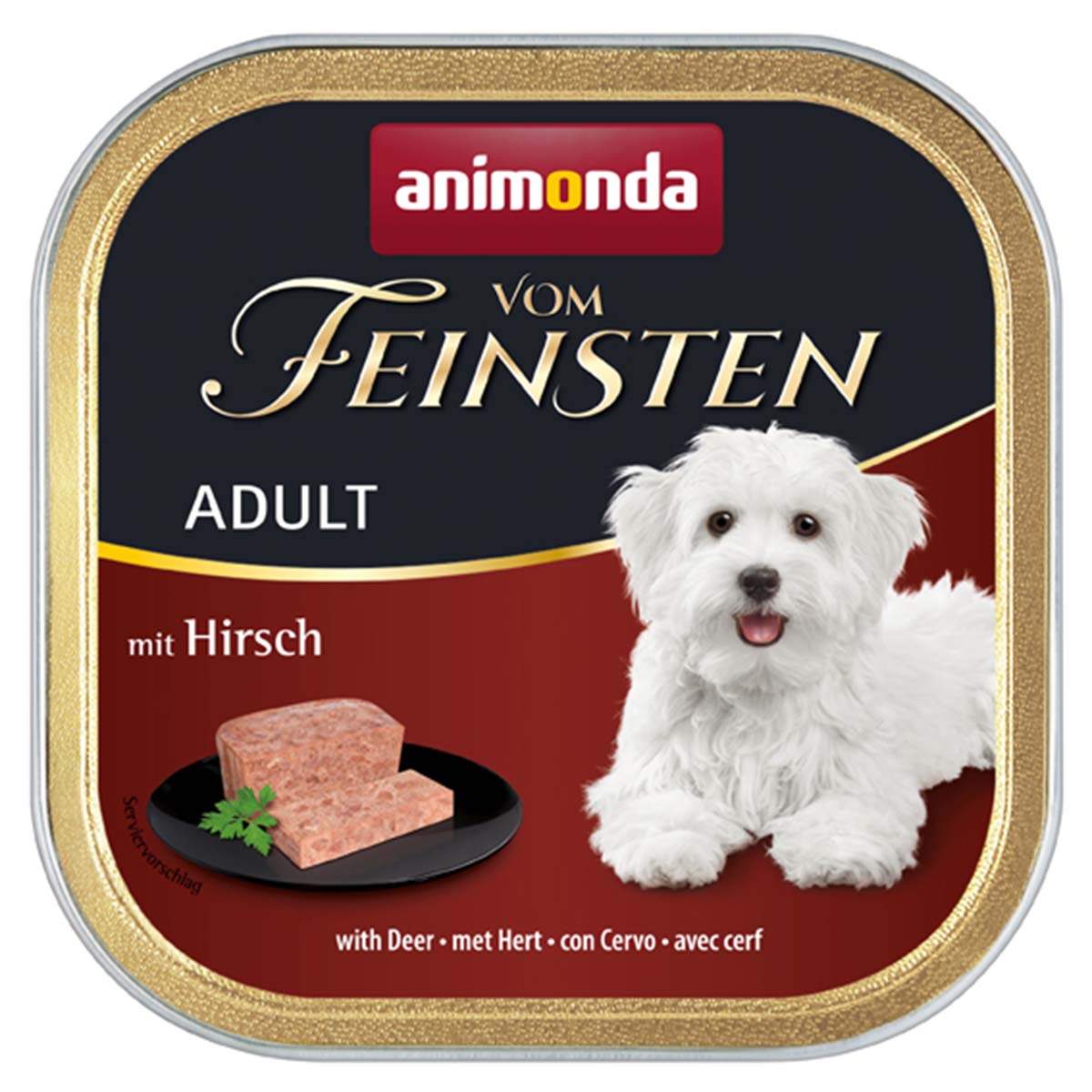 animonda vom Feinsten Adult m Hirsch 22x150g