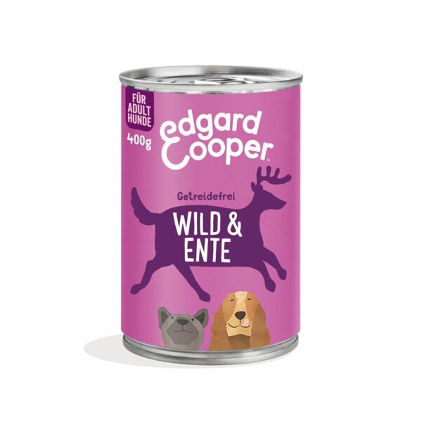 Edgard & Cooper Adult Wild & Ente 6x400g