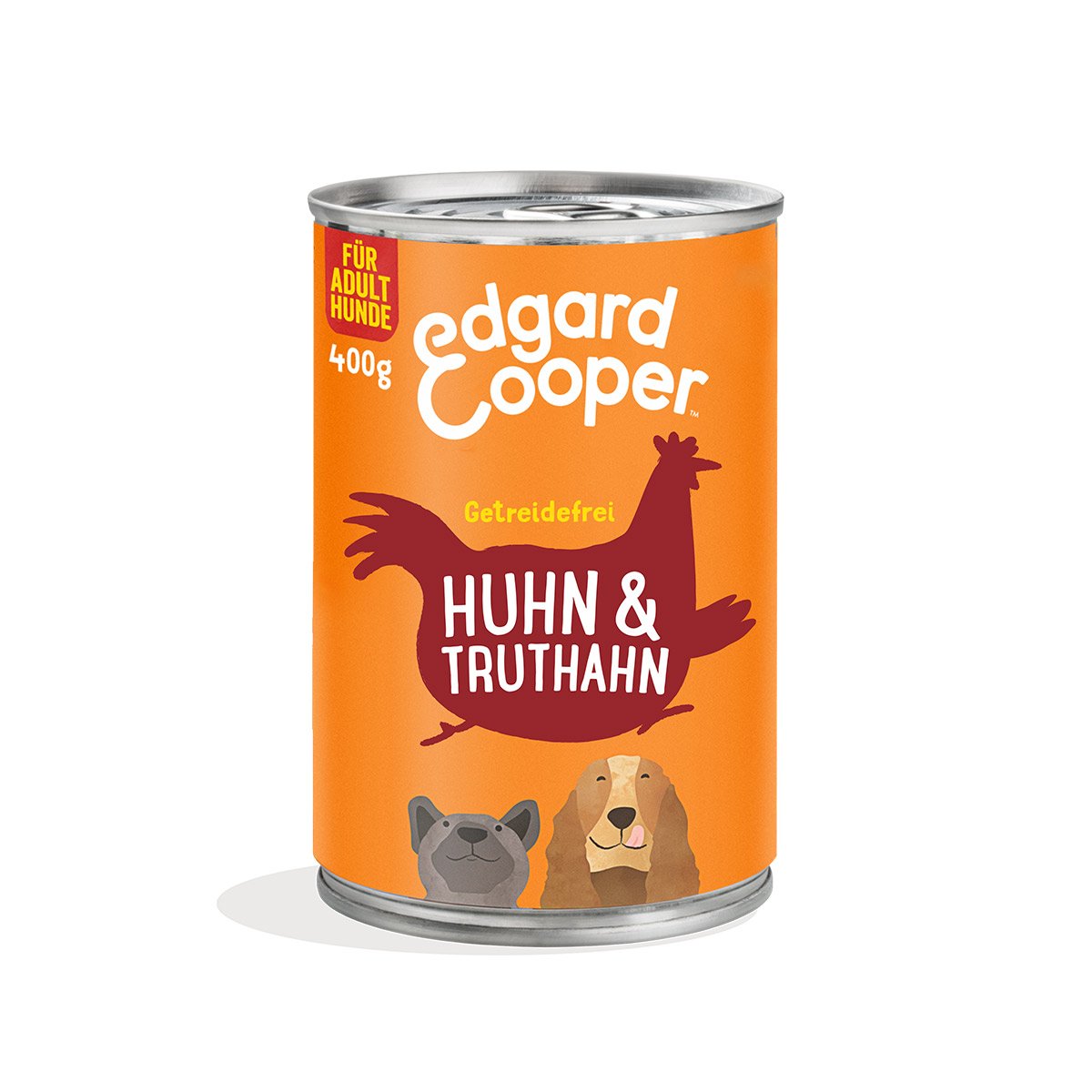 Edgard & Cooper Adult Huhn & Truthahn 6x400g