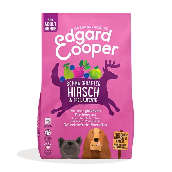 Edgard & Cooper Frischer Hirsch & Freilaufente 2x12kg