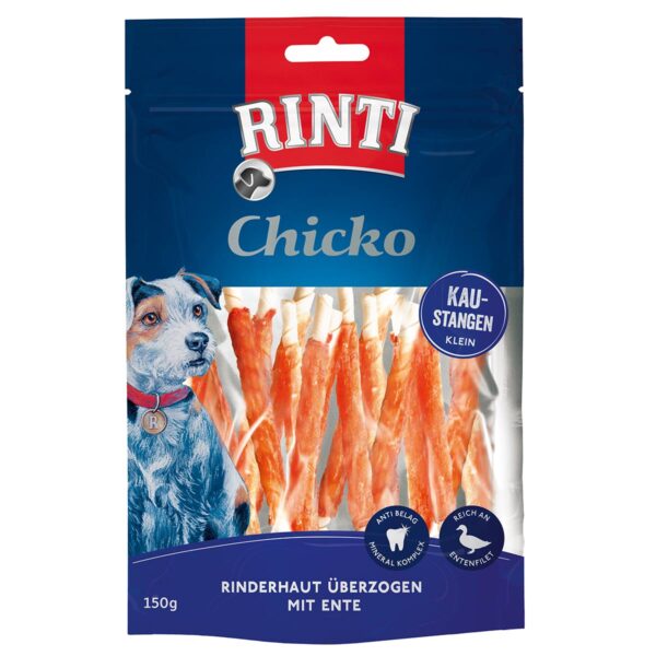 Rinti Chicko Kaustangen mit Ente Small 150g