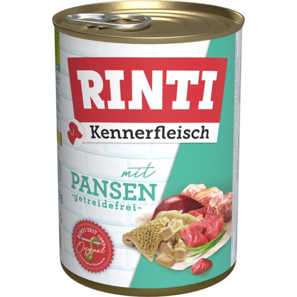 Rinti Kennerfleisch mit Pansen 24x400g