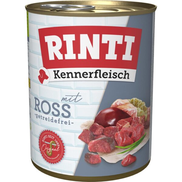 Rinti Kennerfleisch Ross 24x800g