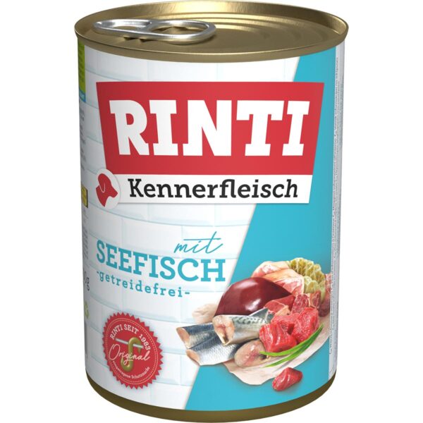 Rinti Kennerfleisch mit Seefisch 24x400g