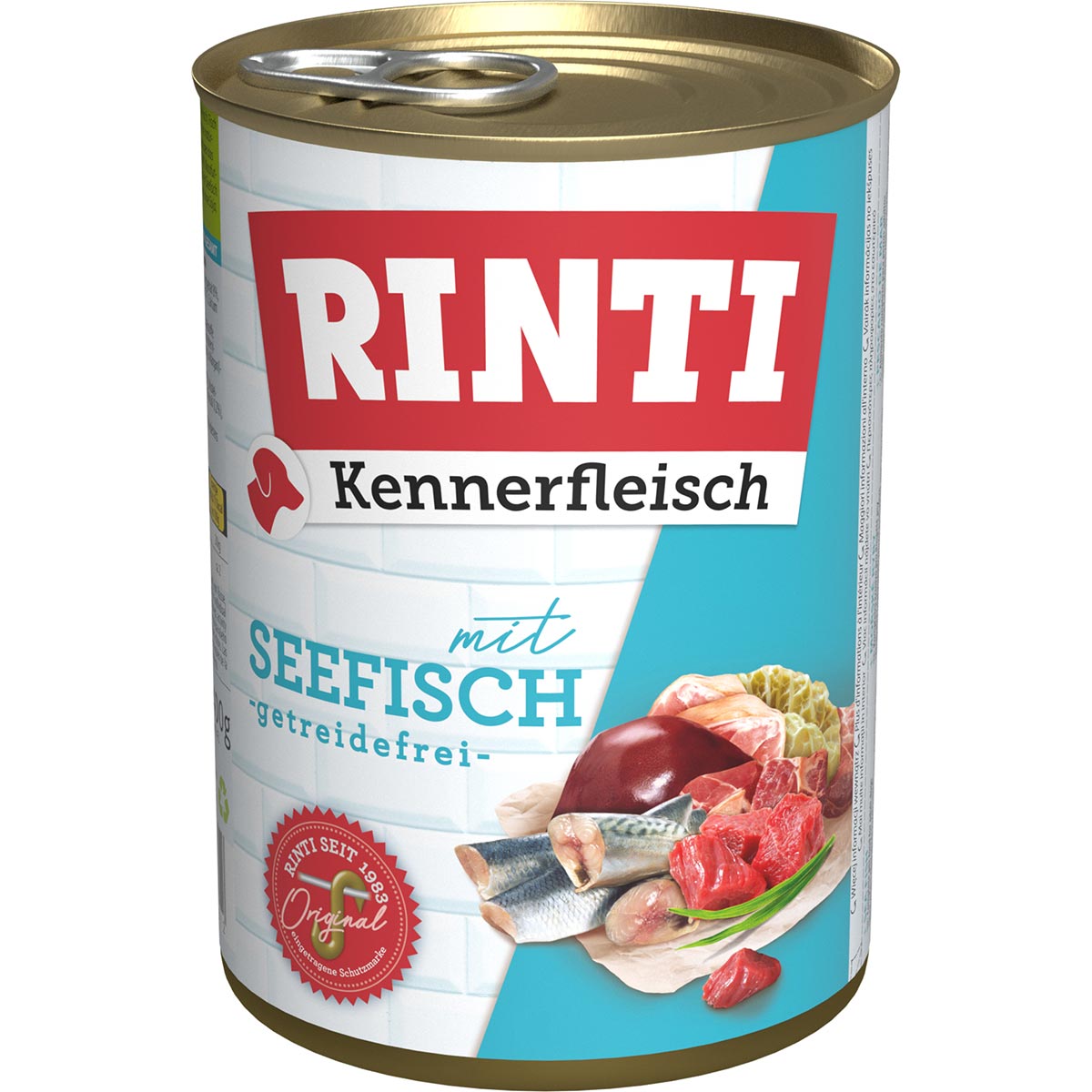 Rinti Kennerfleisch mit Seefisch 24x400g