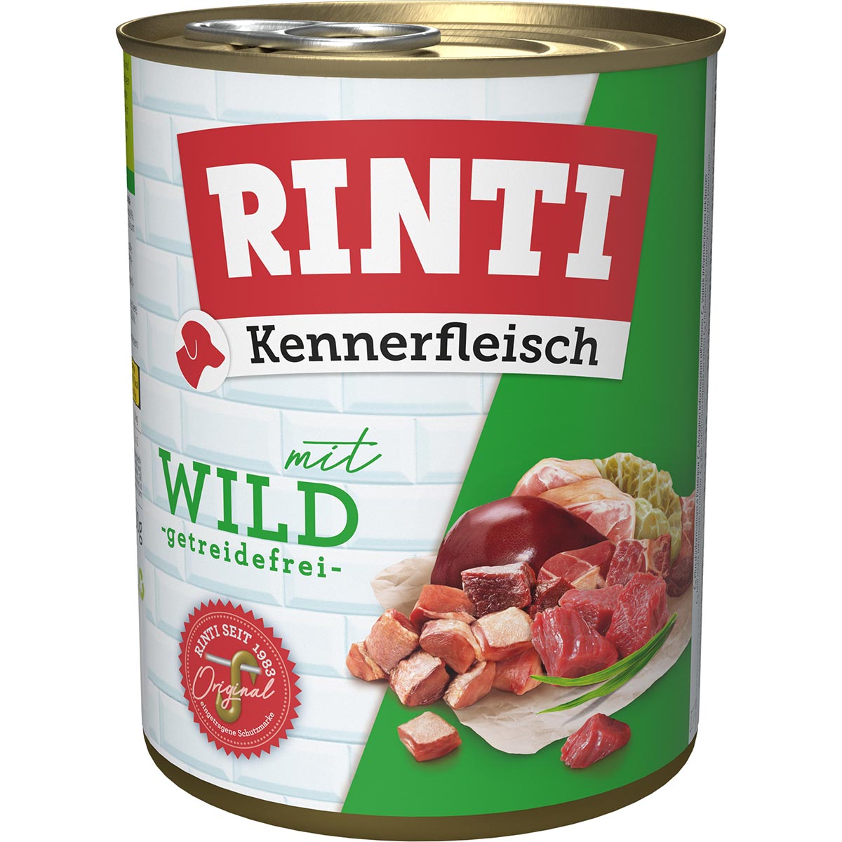 Rinti Kennerfleisch Wild 12x800g