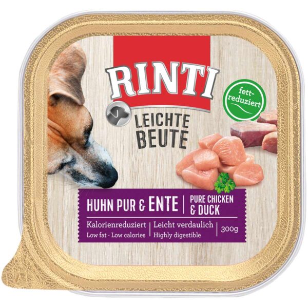 Rinti Leichte Beute Huhn pur & Ente 18x300g