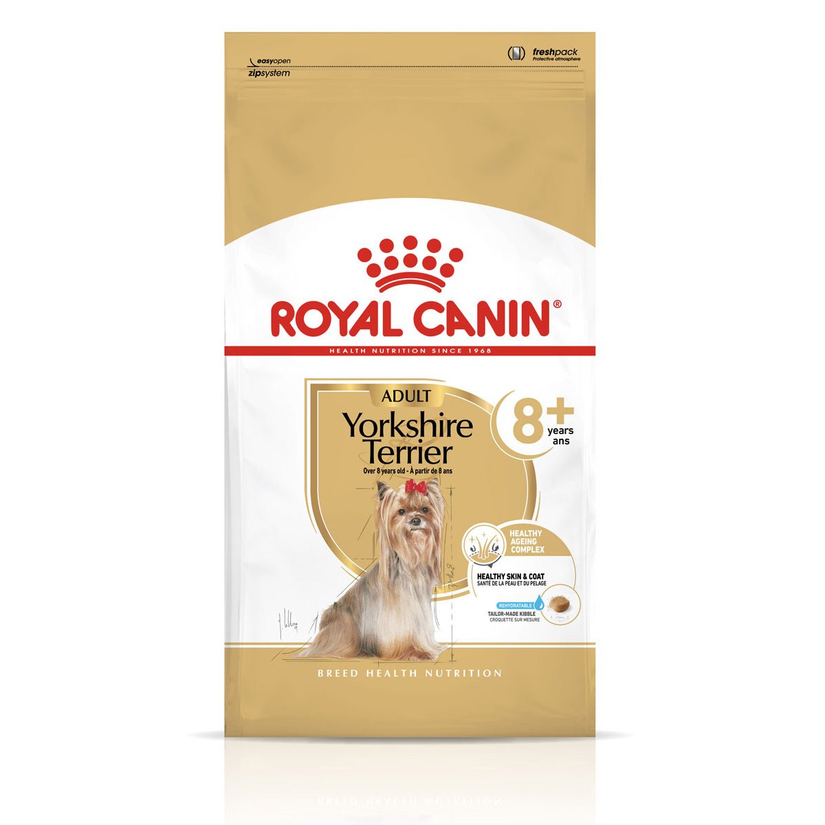 ROYAL CANIN Yorkshire Terrier 8+ Trockenfutter für ältere Hunde 2x3kg