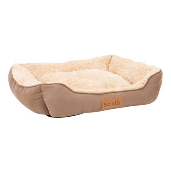 Scruffs Cosy Box Bett Karamellbraun S