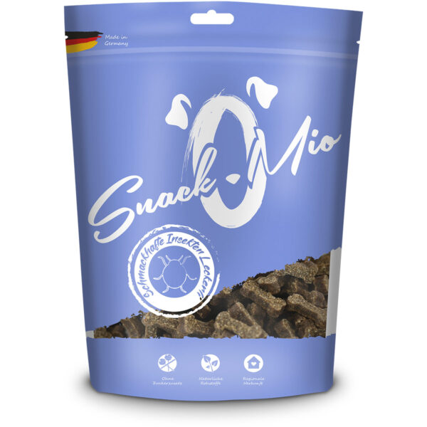 SnackOMio - schmackhafte Insekten Leckerli 125g