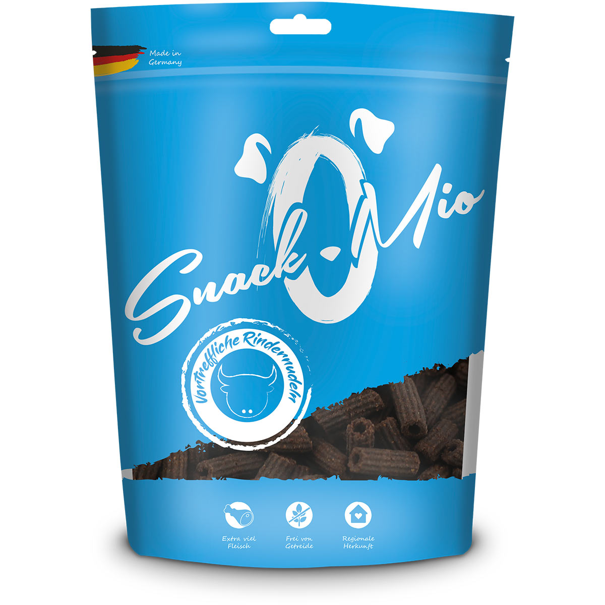 SnackOMio - Vortreffliche Rindernudeln 125g