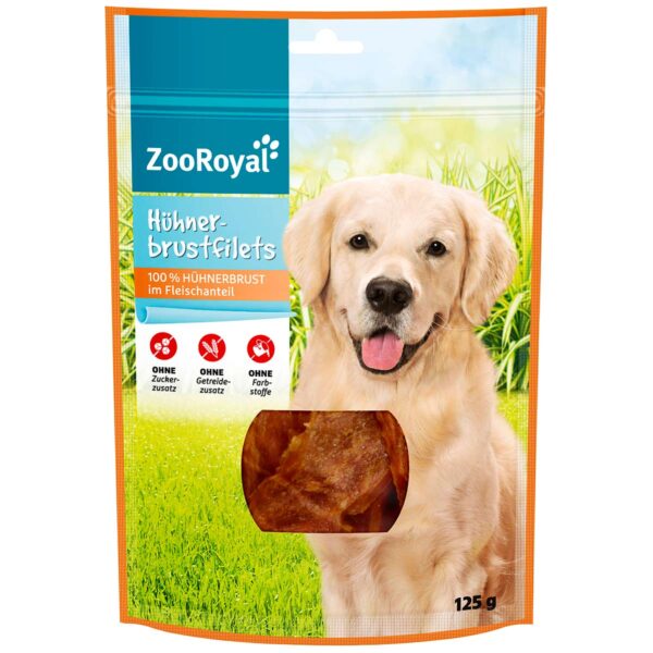 ZooRoyal Hühnerbrustfilets 125g