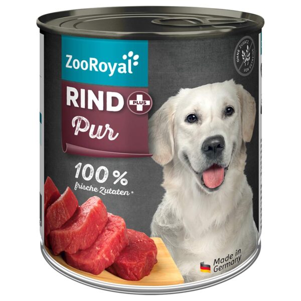 ZooRoyal Rind + pur 800g