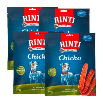 RINTI Chicko Sparpaket Kaninchen 4x170 g