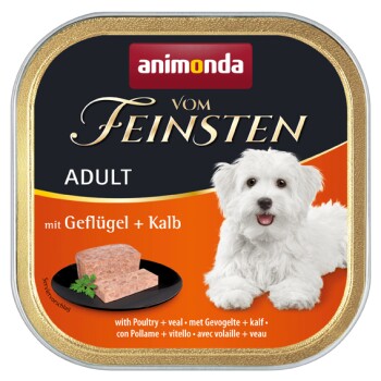 animonda Vom Feinsten Adult 22x150g Geflügel & Kalb