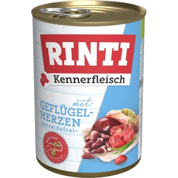 RINTI Kennerfleisch Geflügelherzen 24x400 g