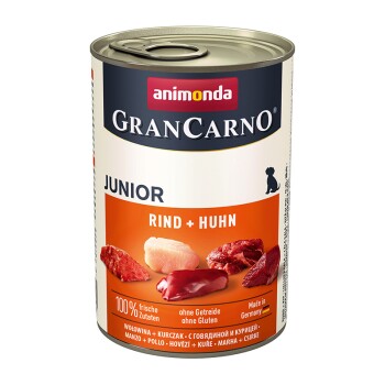 animonda GranCarno Original Junior Rind & Huhn 24x400 g