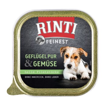 RINTI Feinest Adult Geflügel pur & Gemüse 44x150 g