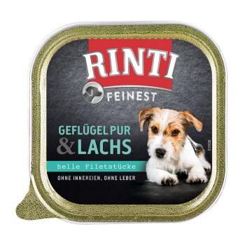 RINTI Feinest Adult Geflügel pur & Lachs 11x150 g