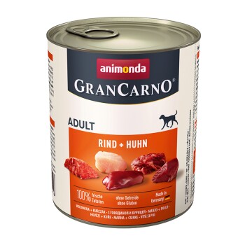 animonda GranCarno Original Adult Rind & Huhn 24x800 g