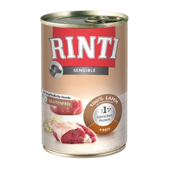 RINTI Sensible 12x400g Lamm & Reis