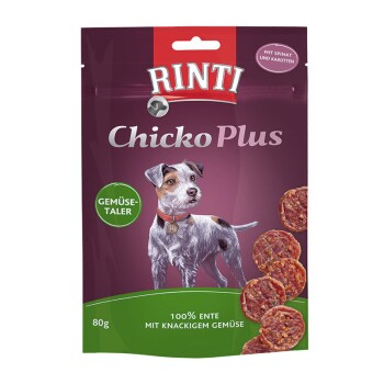 RINTI Chicko Plus 12x80g Gemüsetaler mit Ente