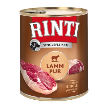 RINTI Singlefleisch Lamm pur 12x800 g