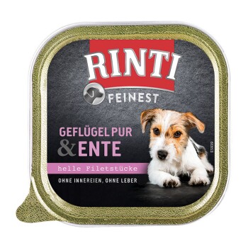 RINTI Feinest Adult Geflügel pur & Ente 44x150 g