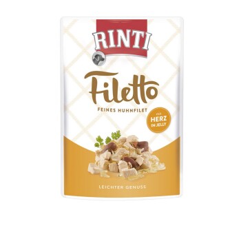 RINTI Filetto 24x100g Huhn & Hühnerherzen