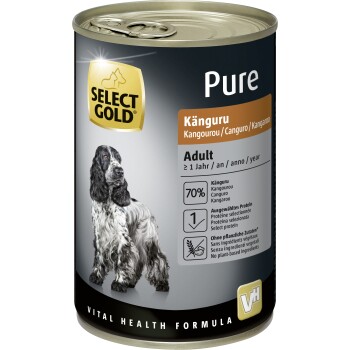 SELECT GOLD Pure Adult Känguru 24x400 g