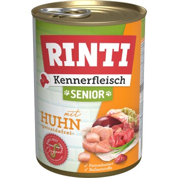 RINTI Kennerfleisch Senior 12x400g Huhn