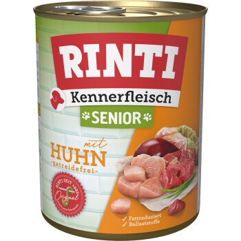 RINTI Kennerfleisch Senior Huhn 36x800 g