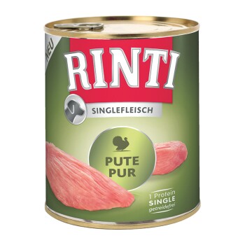 RINTI Singlefleisch Pute pur 24x800 g