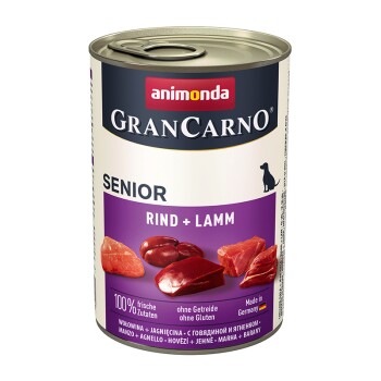 animonda GranCarno Original Senior Rind & Lamm 24x400 g