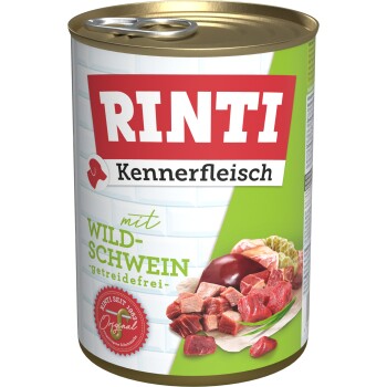 RINTI Kennerfleisch Wildschwein 12x400 g