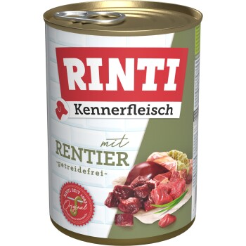 RINTI Kennerfleisch Rentier 12x400 g