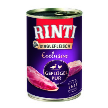 RINTI Singlefleisch Exclusive Geflügel Pur 12x400g