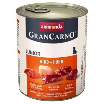 animonda GranCarno Original Junior Rind & Huhn 24x800 g