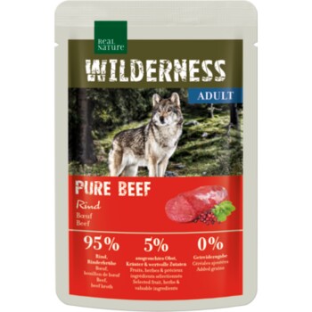 REAL NATURE WILDERNESS Adult Pure Beef 12x100 g