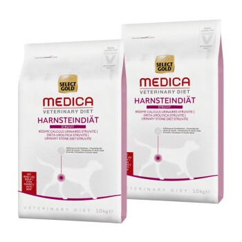 SELECT GOLD Medica Harnsteindiät Rind 2x10 kg