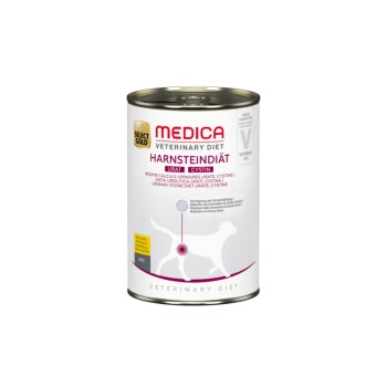 SELECT GOLD Medica Harnsteindiät Urat- & Cystin mit Huhn 6x400 g