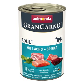 animonda GranCarno Original Adult Lachs & Spinat 6x400 g