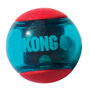 KONG Spielzeug Squeezz Action 3x Red Ball M