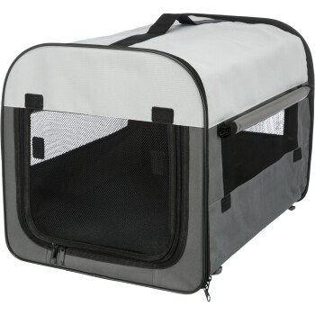 Trixie Soft Kennel Basic Box dunkelgrau/hellgrau XS-S