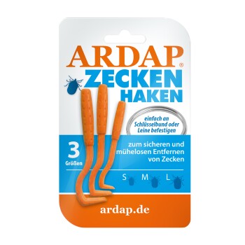 ARDAP Zeckenhaken 3er Pack