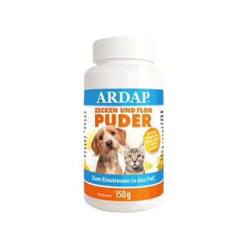 ARDAP Zecken- und Flohpuder 150g