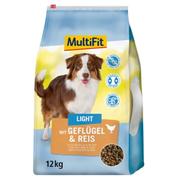 MultiFit Light mit Geflügel & Reis 12kg